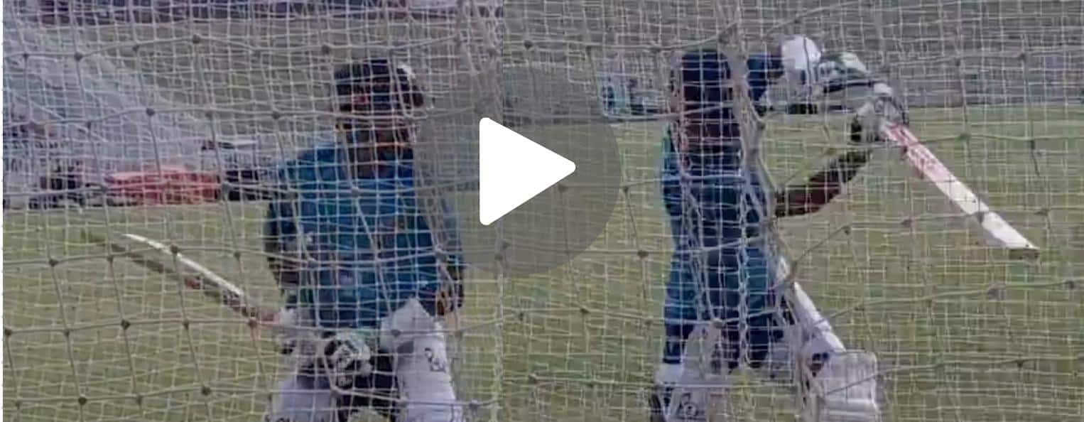 [Watch] Babar Azam's Intense Batting Session Ahead Of Test Series Vs BAN